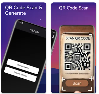 I had an excellent opportunity to design and develop QR Scan & Generate for Android and iOS.
									Easily scan and generate QR codes with our all-in-one app! Search, copy, or share scanned text in one tap. Create custom QR codes for links, contacts, and more. Save or download your generated codes for future use. Fast, secure, and user-friendly.